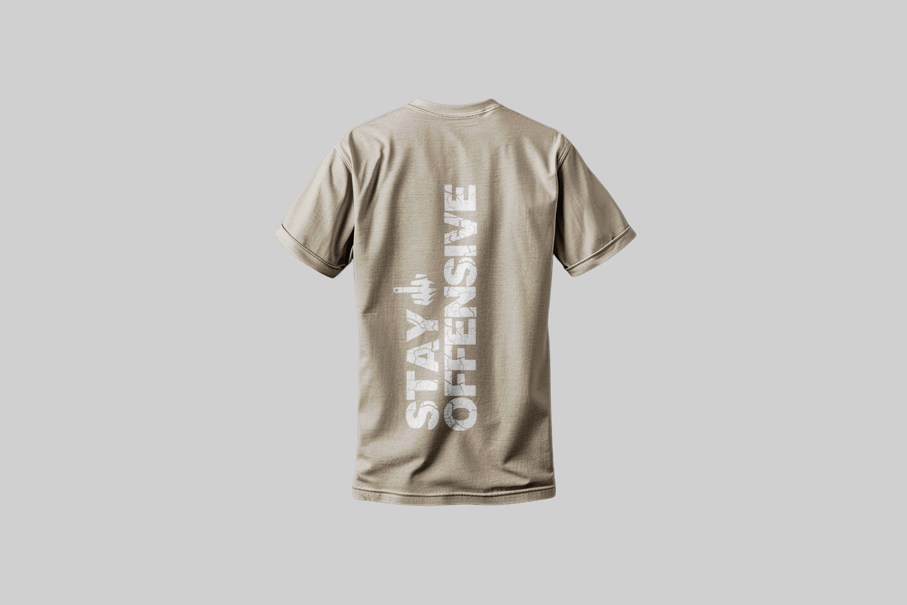 Stay Offensive Back Design